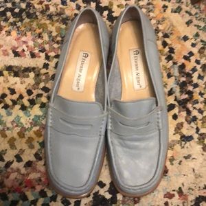 Etienne Aigner Powder Baby Blue Loafers